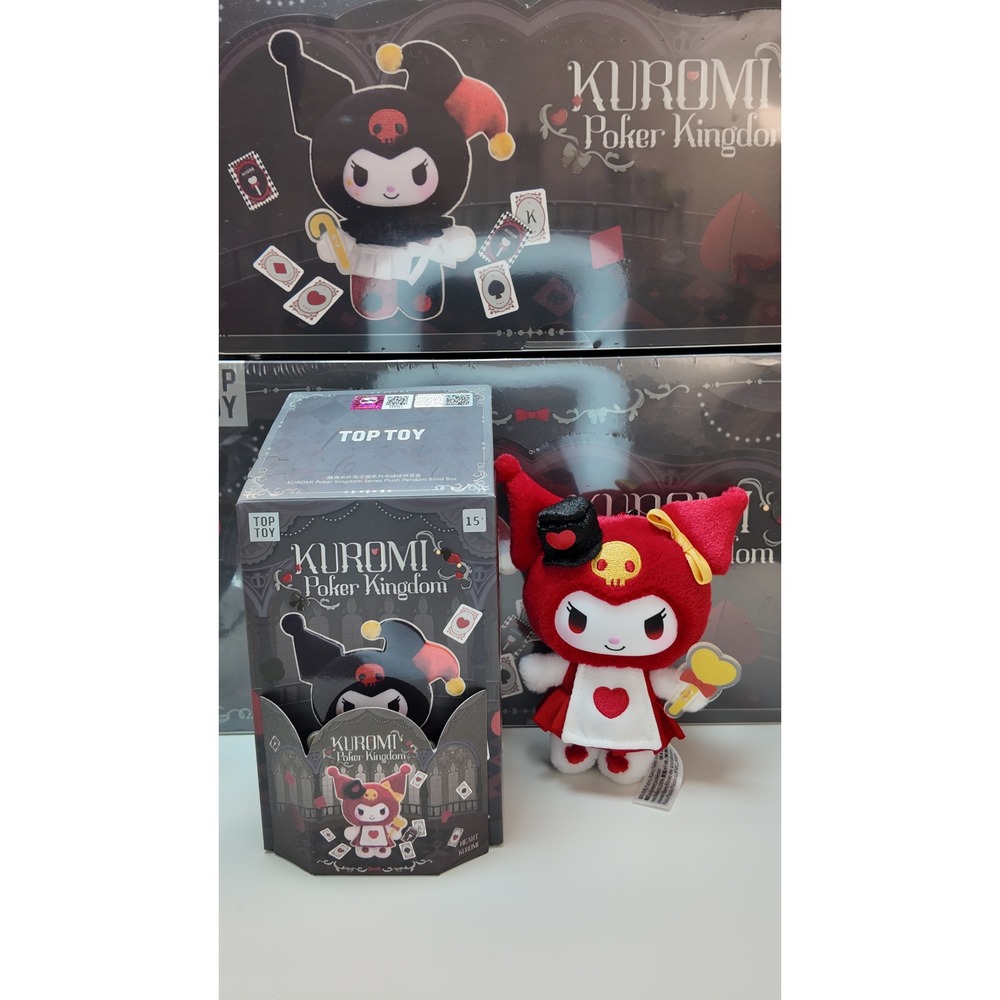 TOP TOY Sanrio Characters Kuromi's Poker Kingdom - Heart